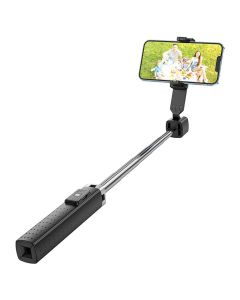 Selfie stick Hoco fourpod with wireless remote control K18 black
