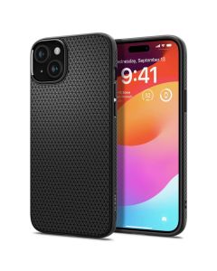 SPIGEN case LIQUID AIR for IPHONE 15 Plus matte black