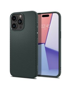 SPIGEN case LIQUID AIR for IPHONE 15 Pro Max abyss green