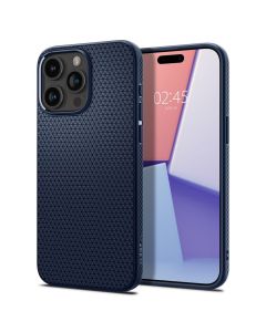 SPIGEN case LIQUID AIR for IPHONE 15 Pro Max navy blue