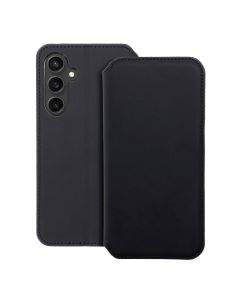 DUAL POCKET Book case for SAMSUNG S23 FE black