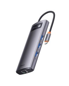 BASEUS adapter HUB 7in1 Type C WKWG040113/BS-OH044 0 15 m gray