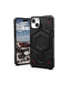 UAG Urban Armor Gear case MONARCH PRO compatible with MagSafe for IPHONE 15 Plus kevlar black