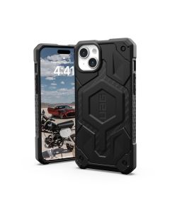 UAG Urban Armor Gear case MONARCH PRO compatible with MagSafe for IPHONE 15 Plus carbon fiber