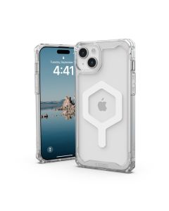 UAG Urban Armor Gear case PLYO compatible with Magsafe for IPHONE 15 Plus ice white