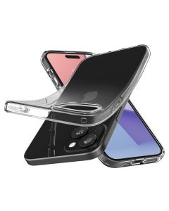 SPIGEN case LIQUID CRYSTAL for IPHONE 15 transparent
