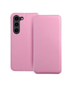 DUAL POCKET Book case for SAMSUNG S24 Ultra light pink