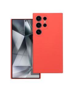 SILICONE case for SAMSUNG S24 Ultra peach