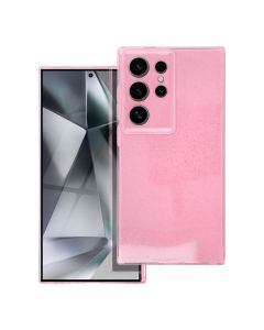 CLEAR CASE 2 mm BLINK for SAMSUNG S24 Ultra pink