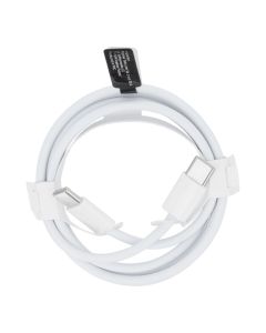 Cable Type C to Type C PD QC3.0 3A 30W HD26 BOX 1 m white