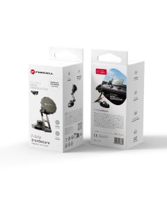 FORCELL F-GRIP IronSecure magnetic car holder for windshield / dashboard black