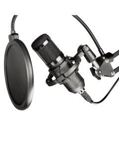ART condenser microphone on a boom with a diaphragm AC-03 black