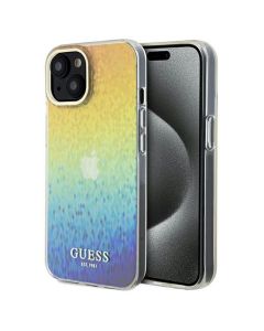 GUESS case for IPHONE 14 GUHCP14SHDECMI (IML Faceted Mirror / disco iridescent) multicolor
