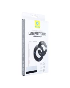 5D Mr. Monkey Armor Camera Glass (Hot Bending) - for Samsung Galaxy S24 Plus / S25 Plus black