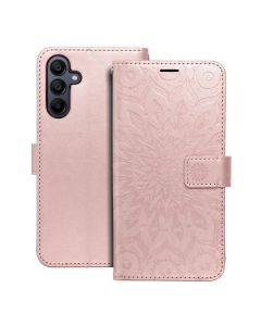 MEZZO Book case for SAMSUNG A15 4G / A15 5G mandala rose gold