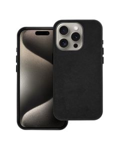 WOVEN MAG COVER case compatible with MagSafe for IPHONE 15 Pro black