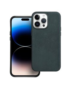 WOVEN MAG COVER case compatible with MagSafe for IPHONE 14 Pro Max green