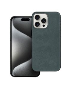 WOVEN MAG COVER case compatible with MagSafe for IPHONE 15 Pro Max green