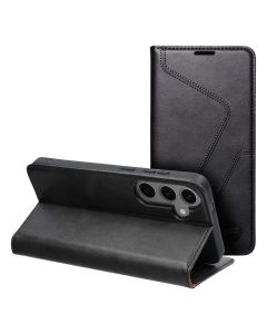 FORCELL F-PROTECT RFID Blocker book case for SAMSUNG S24 Plus black