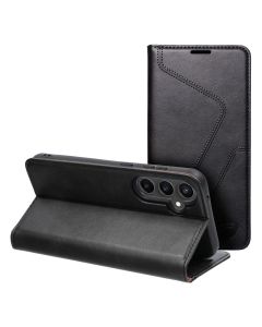FORCELL F-PROTECT RFID Blocker book case for SAMSUNG S23 FE black
