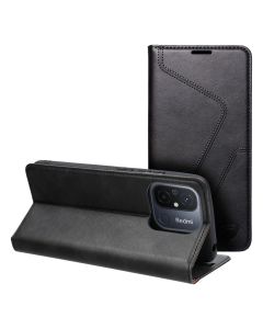FORCELL F-PROTECT RFID Blocker book case for XIAOMI Redmi 12c black