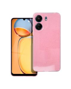 CLEAR CASE 2 mm BLINK for XIAOMI Redmi 13C / POCO C65 pink