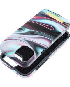 FORCELL F-PROTECT Mirage case compatible with MagSafe for IPHONE 15 glow