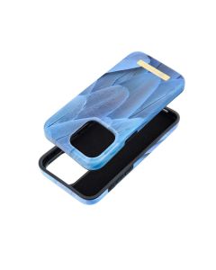 FORCELL F-PROTECT Mirage case compatible with MagSafe for IPHONE 15 Pro Max blue bird