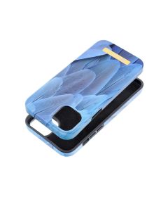 FORCELL F-PROTECT Mirage case compatible with MagSafe for IPHONE 14 Plus blue bird