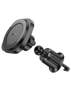 Magnetic car phone holder compatible with Magsafe Hoco air vent H28 black