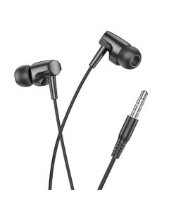 HOCO earphones universal with microphone M112 black