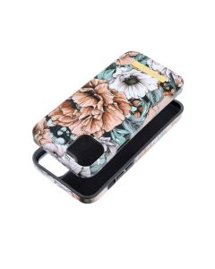FORCELL F-PROTECT Mirage case compatible with MagSafe for IPHONE 14 Plus bloom bush