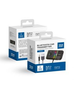 BLUE STAR transmitter FM bluetooth Equalizer BT64 black