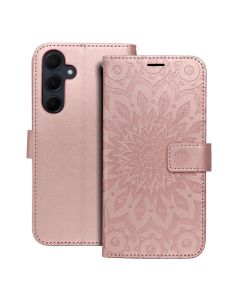 MEZZO Book case for SAMSUNG A35 5G mandala rose gold