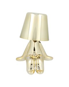 Table lamp bedside GOLD MAN Art Deco seat (version 6) MLTL