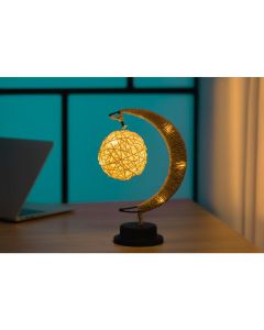 Table lamp bedside Twirl Art Deco (version 1) EID