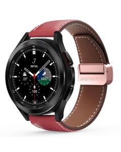 DUX DUCIS strap YA genuine leather 22 mm red