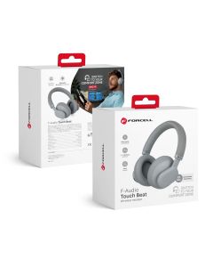 FORCELL F-AUDIO Touch Beat wireless headphones bluetooth ANC grey