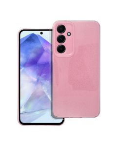 Case for Samsung A55 5G Clear Case 2 mm Blink pink