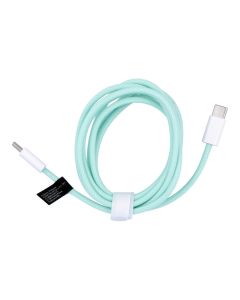 Cable Type C to Type C PD QC3.0 3A 60W C263 1 5 m green
