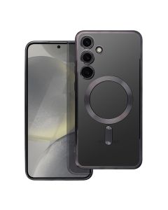 ELECTRO MAG COVER case compatible with MagSafe for SAMSUNG S24 black