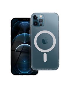 FROST MAG COVER case compatible with MagSafe for IPHONE 12 Pro frozen transparent