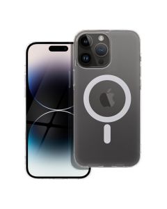 FROST MAG COVER case compatible with MagSafe for IPHONE 14 Pro Max frozen transparent