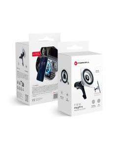 FORCELL F-GRIP Mag Pro magnetic car holder for air vent compatible with MagSafe black