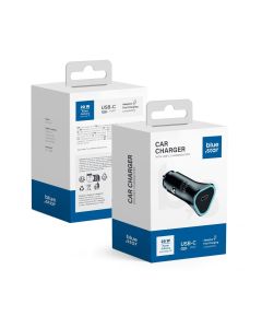 BLUE STAR car charger Type C 3A 20W PD QC3.0 AFC black