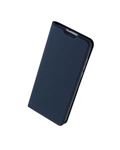 DUX DUCIS wallet case SKIN PRO for SAMSUNG A55 blue