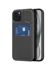 DUX DUCIS case RAFI II MAG with stand compatible with MagSafe for IPHONE 15 Plus black