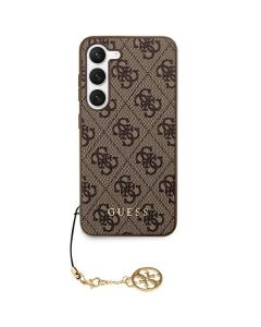 GUESS case for SAMSUNG S24 GUHCS24SGF4GBR (4G Charm) brown