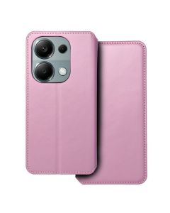 DUAL POCKET Book case for XIAOMI Redmi Note 13 Pro 4G light pink