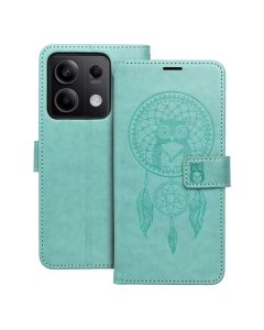 MEZZO Book case for XIAOMI Redmi Note 13 5G dreamcatcher green
